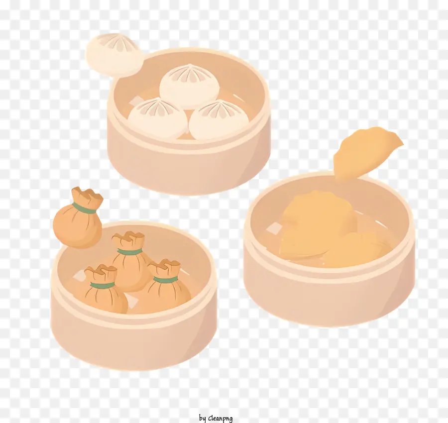 Cuisine Chinoise，Dim Sum PNG