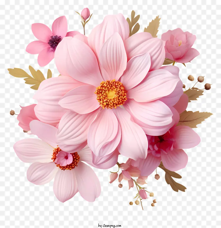 Fleur Rose Plate，Bouquet PNG