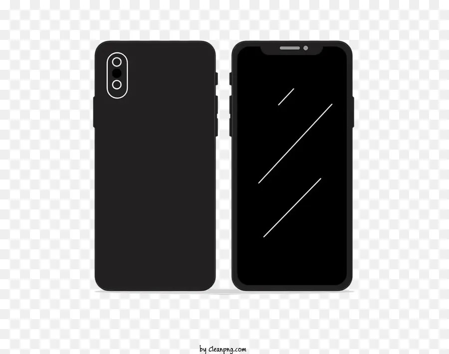 Iphone，Smartphone Noir PNG