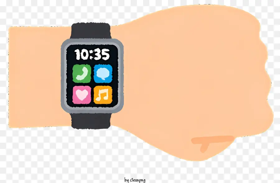 Smart Watch，Smartphone Intégré PNG