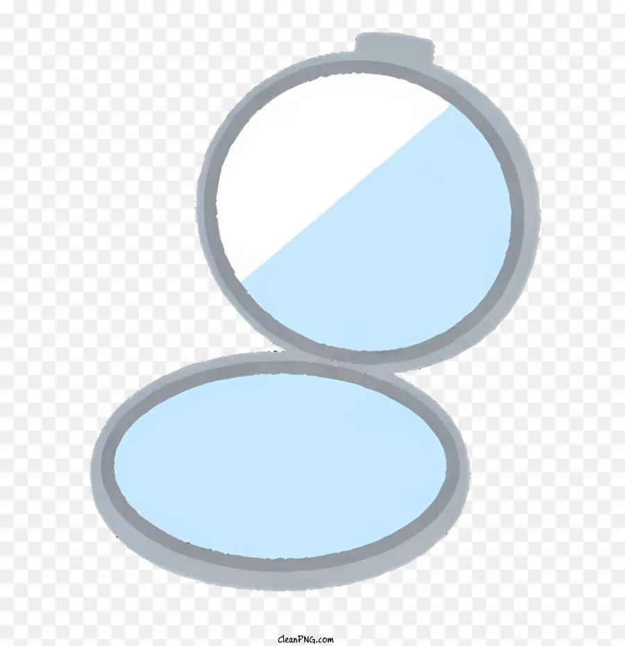 Miroir Compact，Miroir Circulaire PNG