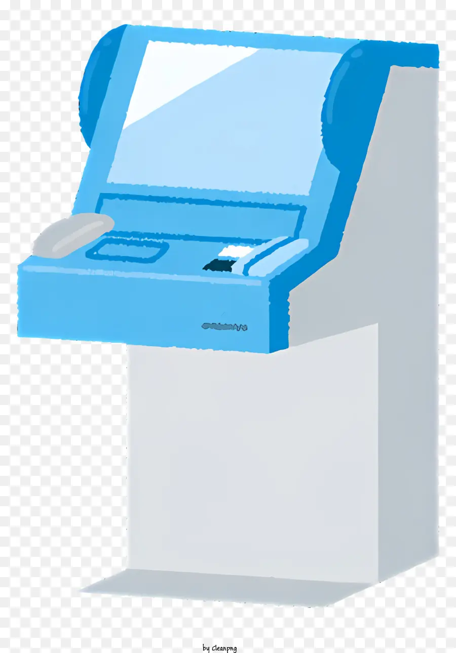 Icône，Distributeur Automatique Bleu PNG