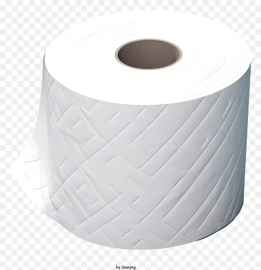 Papier Toilette Plat，Rouleau De Papier Toilette Blanc PNG