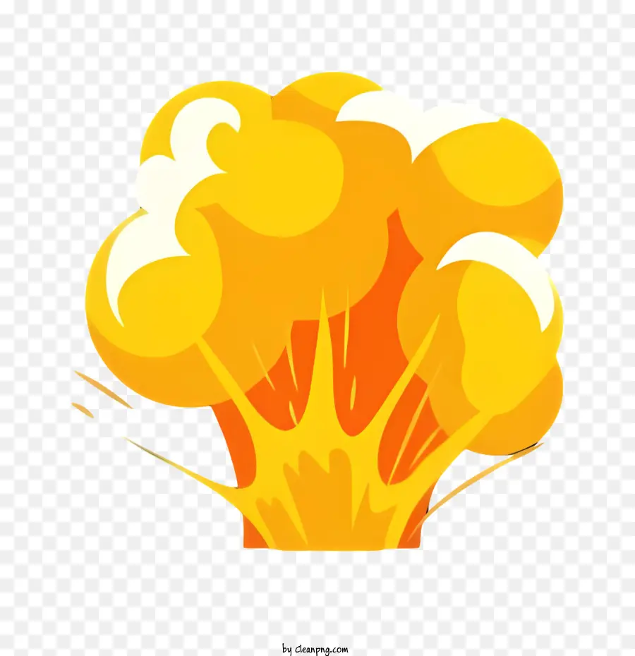 Explosion De Dessin Animé，Explosion PNG