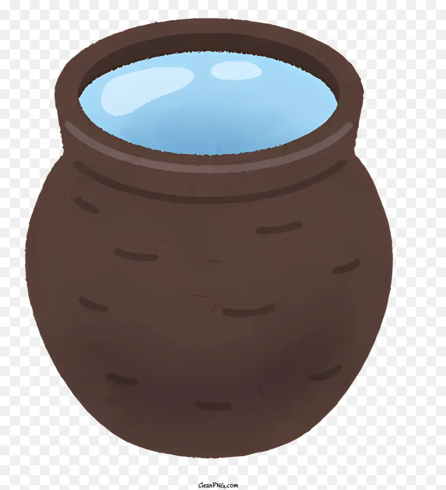 Pot En Argile，Récipient D'eau PNG