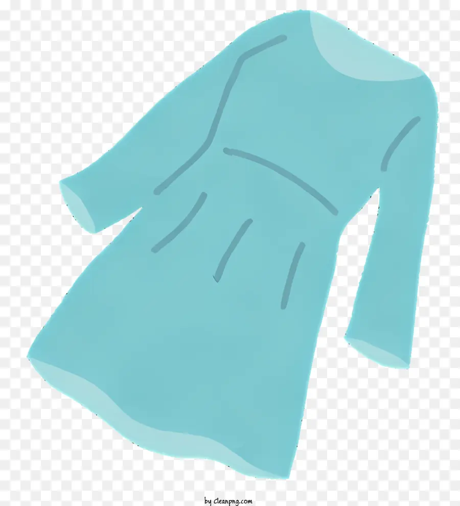 Mode，Robe Bleue PNG