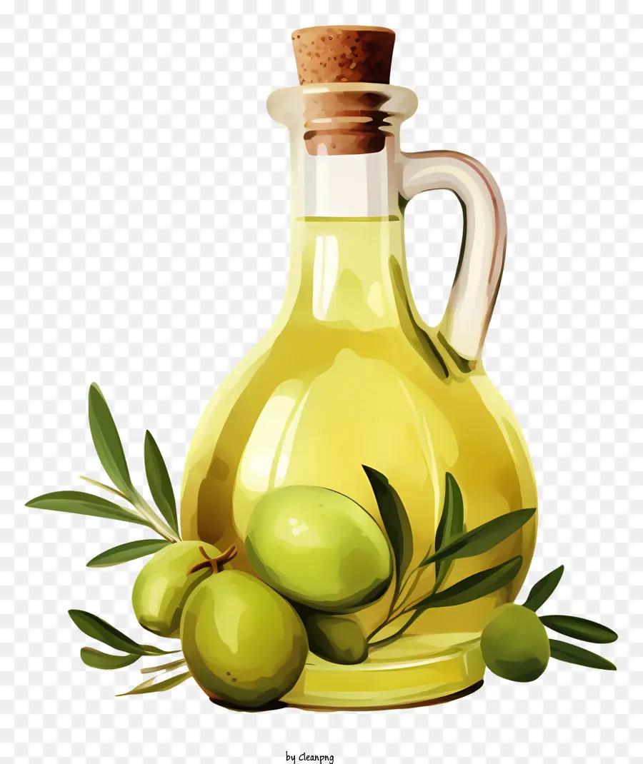 Huile D'olive Plate，L'huile D'olive PNG
