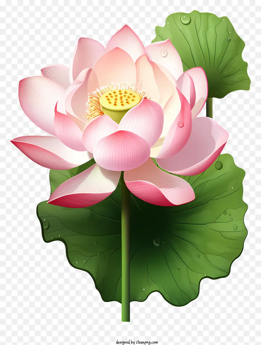 Fleur De Lotus Dessinée à La Main，Fleur De Lotus PNG