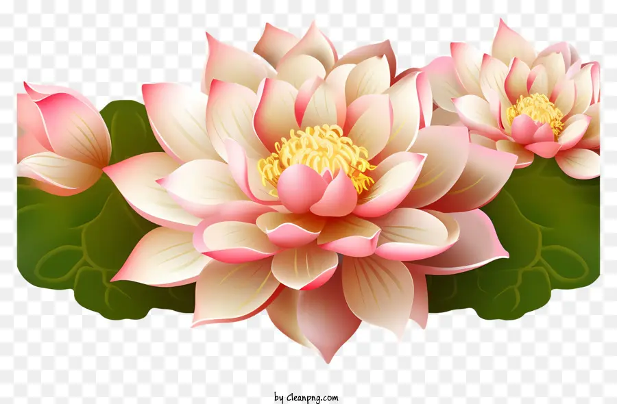 Fleur De Lotus Plate，Fleurs De Lotus Rose PNG