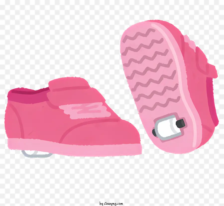 Mode，Chaussures Roses PNG