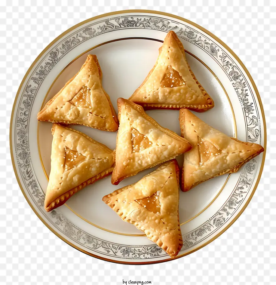 Pourim Hamantaschen，Pâtisseries PNG