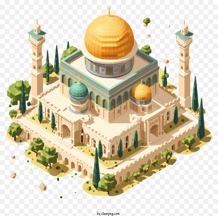 Mosquée，Dôme PNG