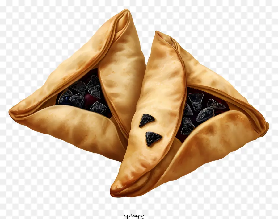Purim Hamantaschen，Pâte Triangulaire PNG