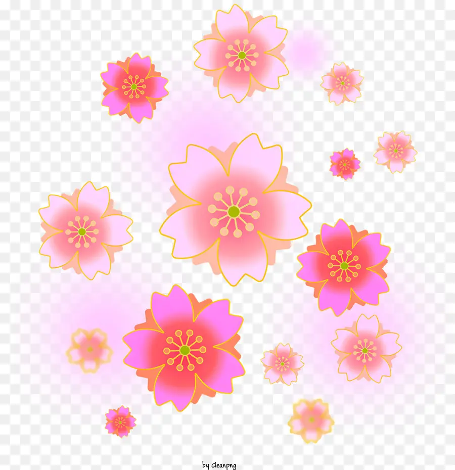 Sakura，Rose Fleur De Cerisier PNG