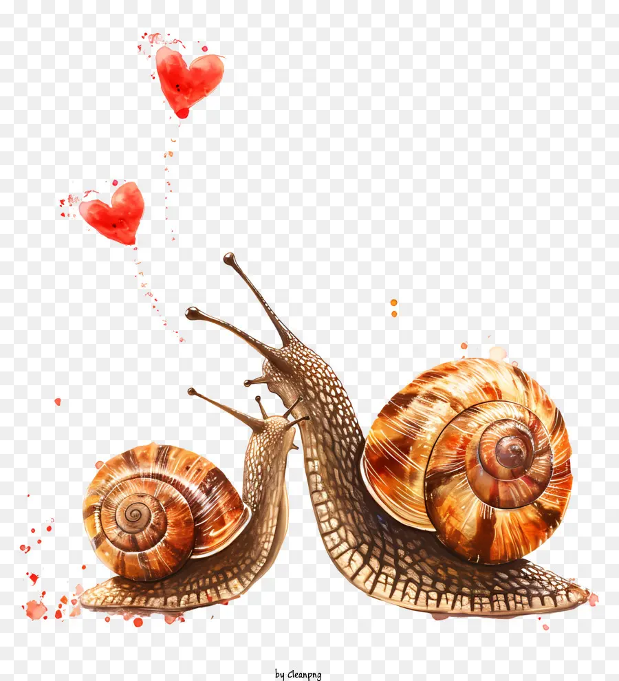 Escargots De La Saint Valentin，Les Escargots PNG