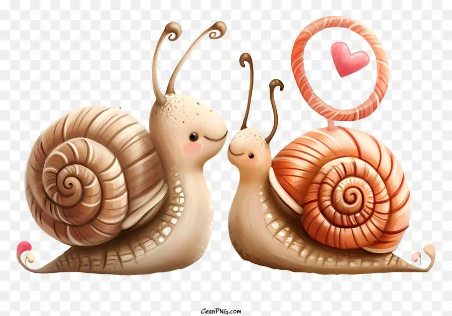 Escargots De La Saint Valentin，Les Escargots PNG