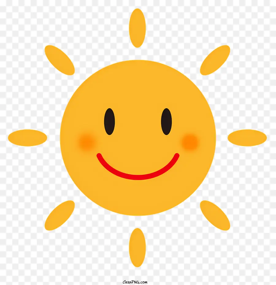 Soleil，Soleil Souriant PNG