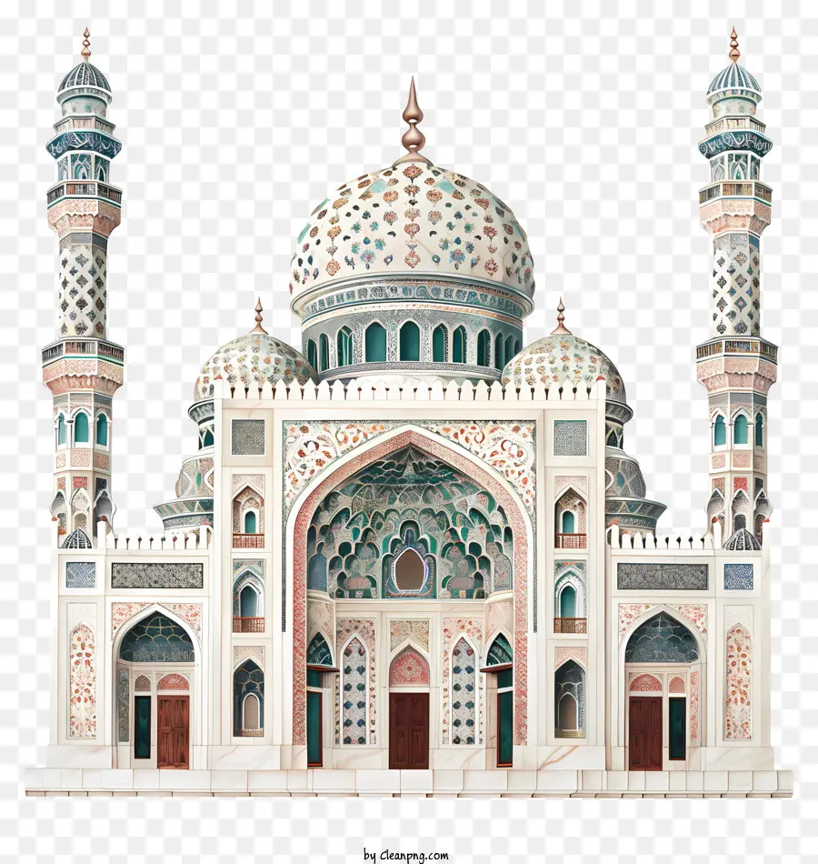 L'isra Et Miraj，Mosquée PNG