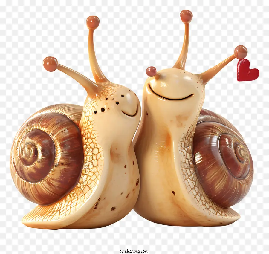 Escargots De La Saint Valentin，Escargots PNG