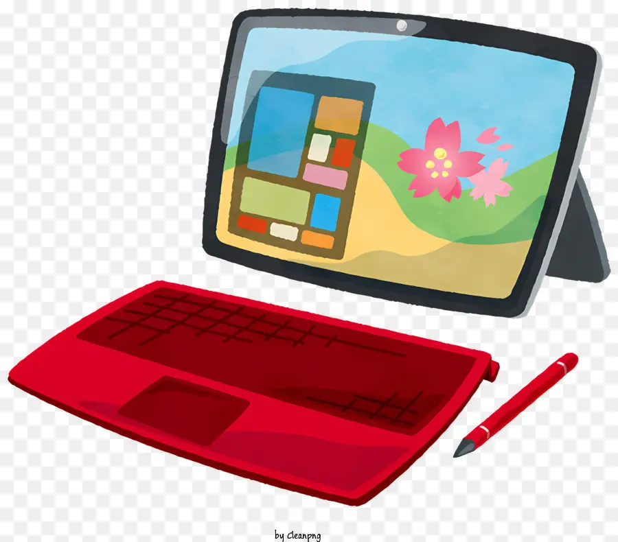 Tablette Pc，Tablette Avec Clavier PNG