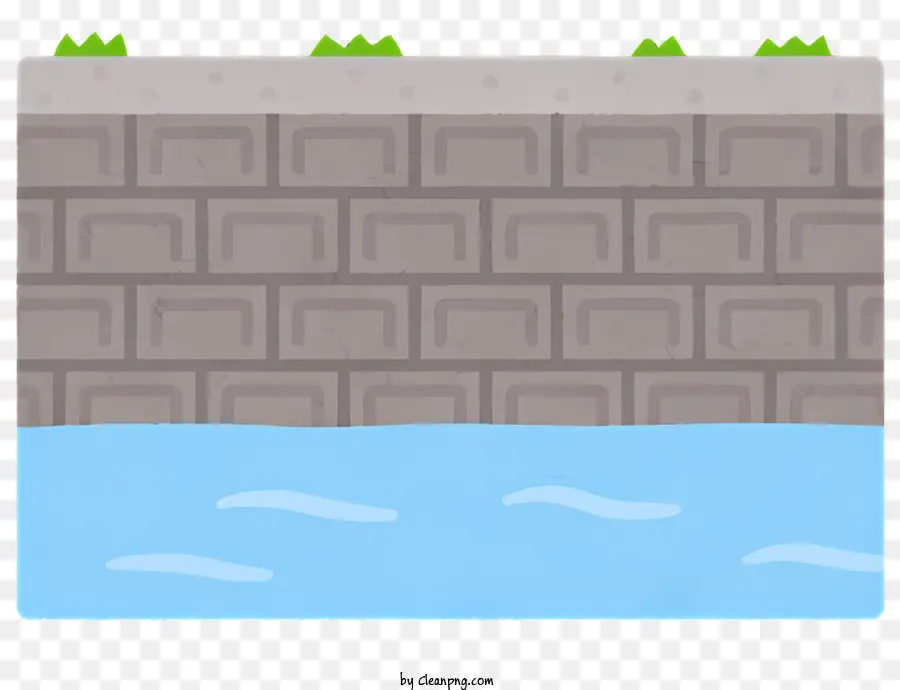 River In Computer Game，Lignes Incurvées Bleues PNG