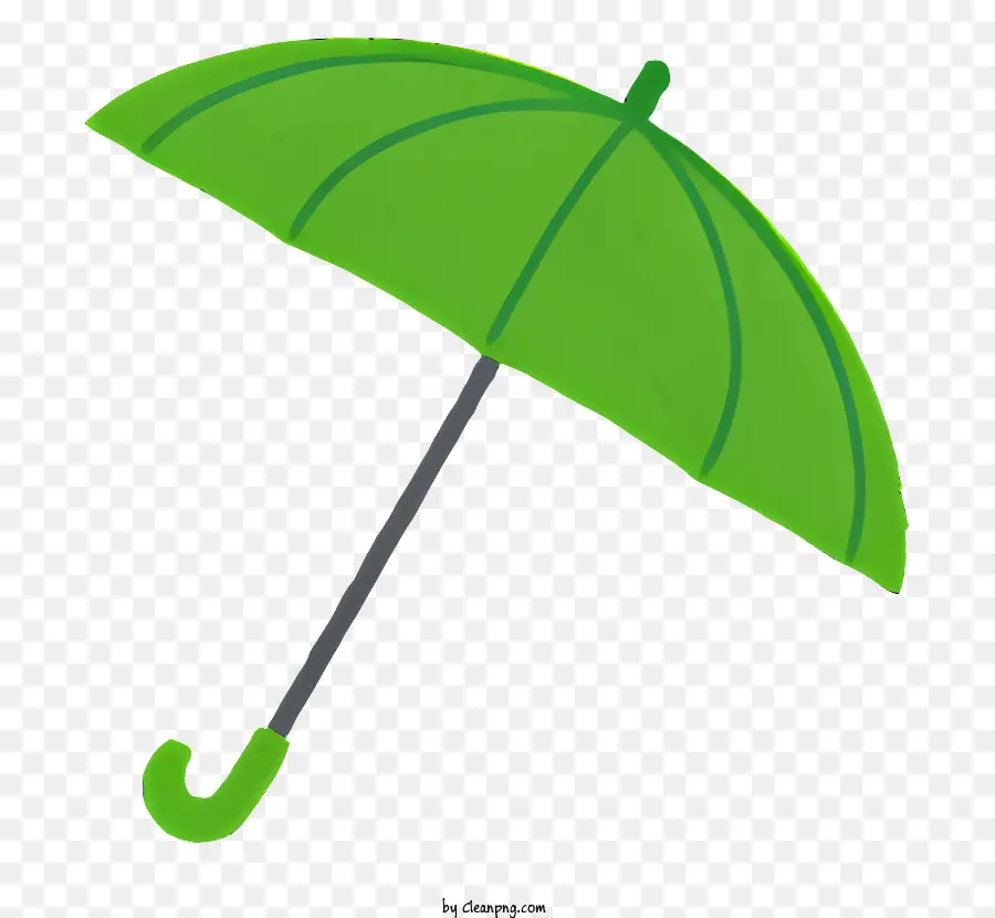 Dessin Animé Parapluie，Vert Parapluie PNG