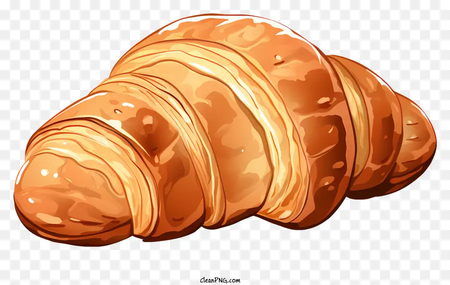 Croisseur Français De Style Doodle，Croissant PNG