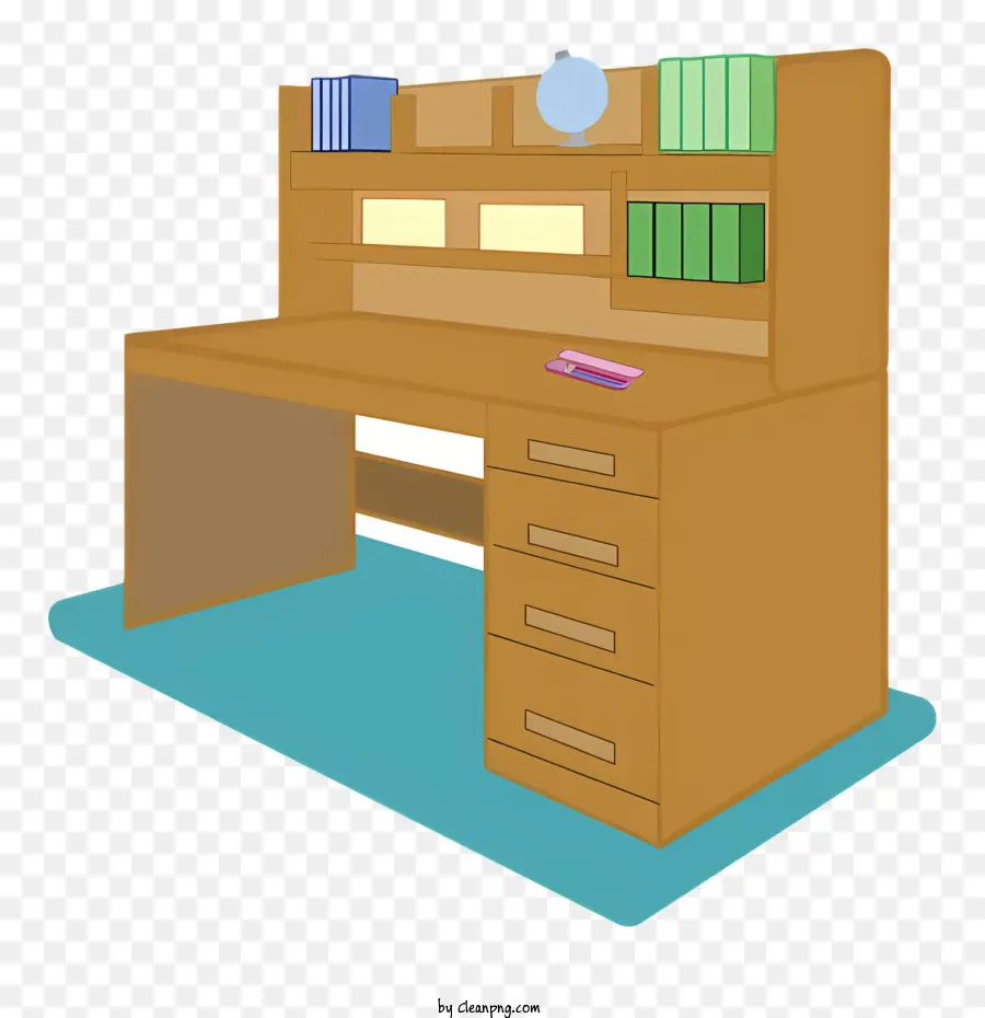 Icône，Bureau En Bois PNG