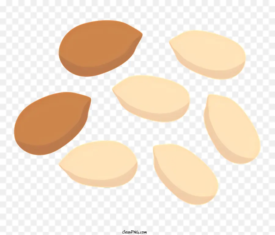 Nourriture，Amandes PNG