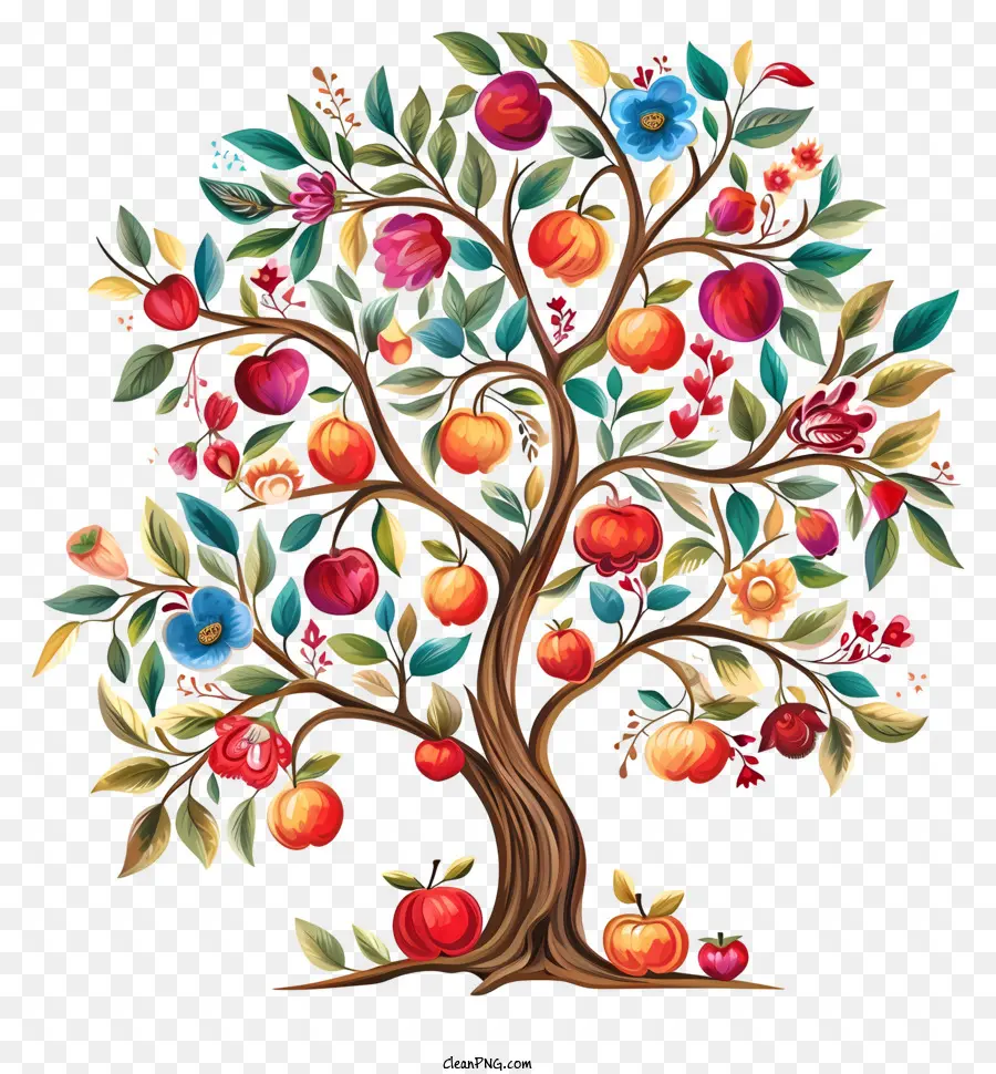 Tou Bichvat，Les Fruits De L'arbre PNG