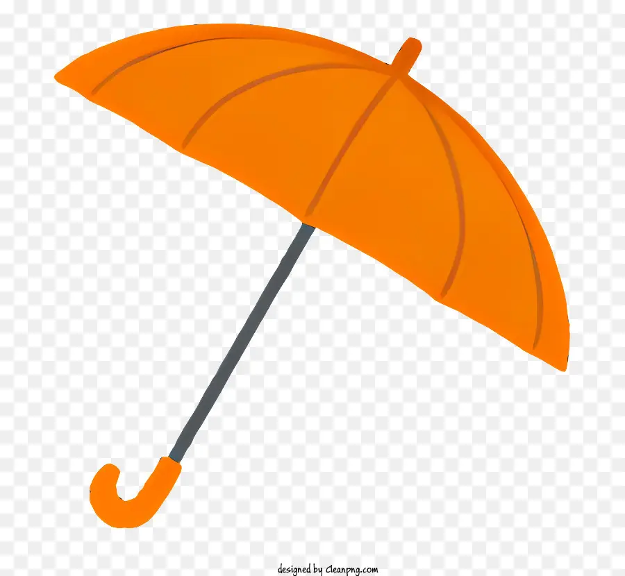 Dessin Animé Parapluie，Parapluie Orange PNG