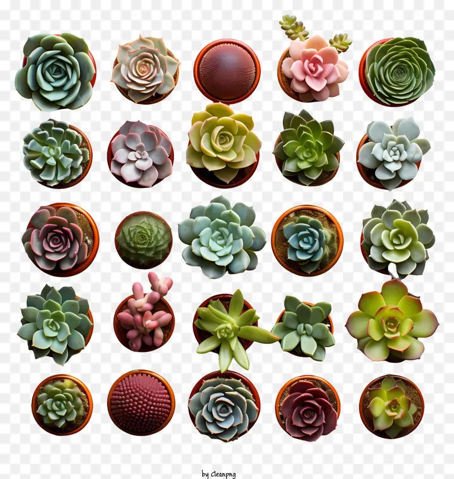 Plantes Succulentes En Pot，Succulentes PNG