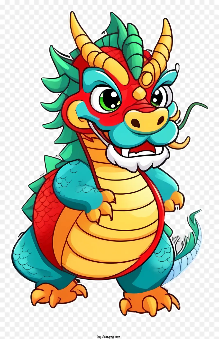Dragon Chinois，Mignon Dragon PNG