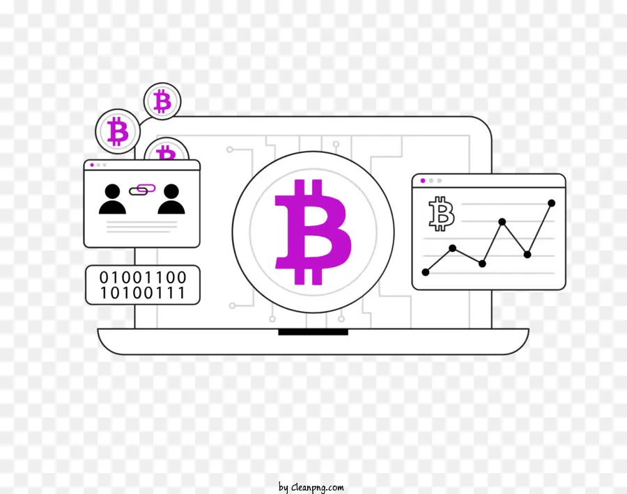 Bitcoin，Blockchain PNG