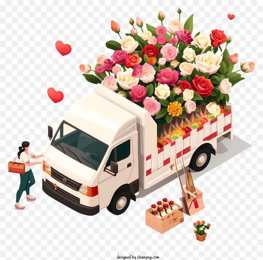 Livraison De La Saint Valentin，Florist Express PNG