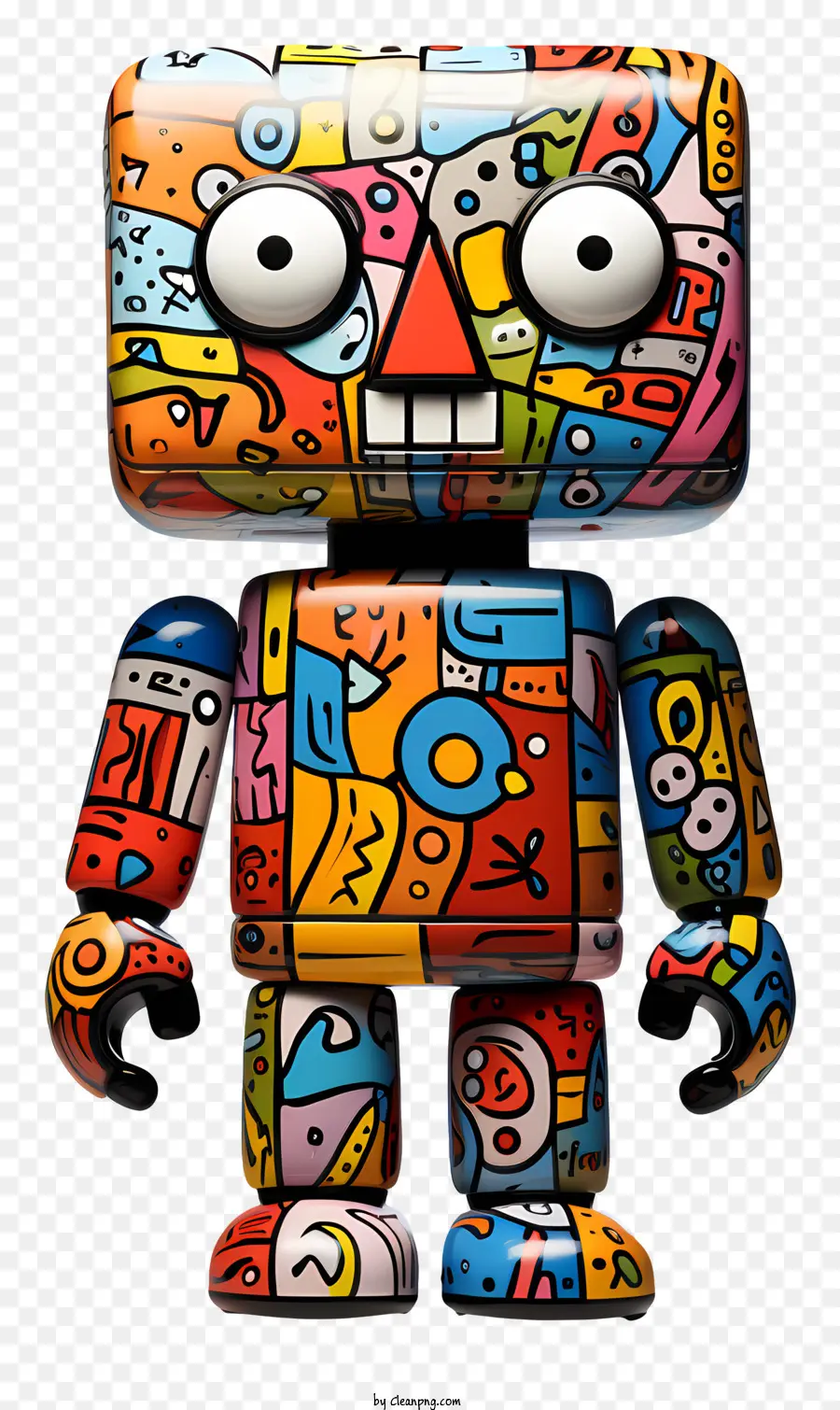 Jouet De Dessin Animé，Robot Coloré PNG