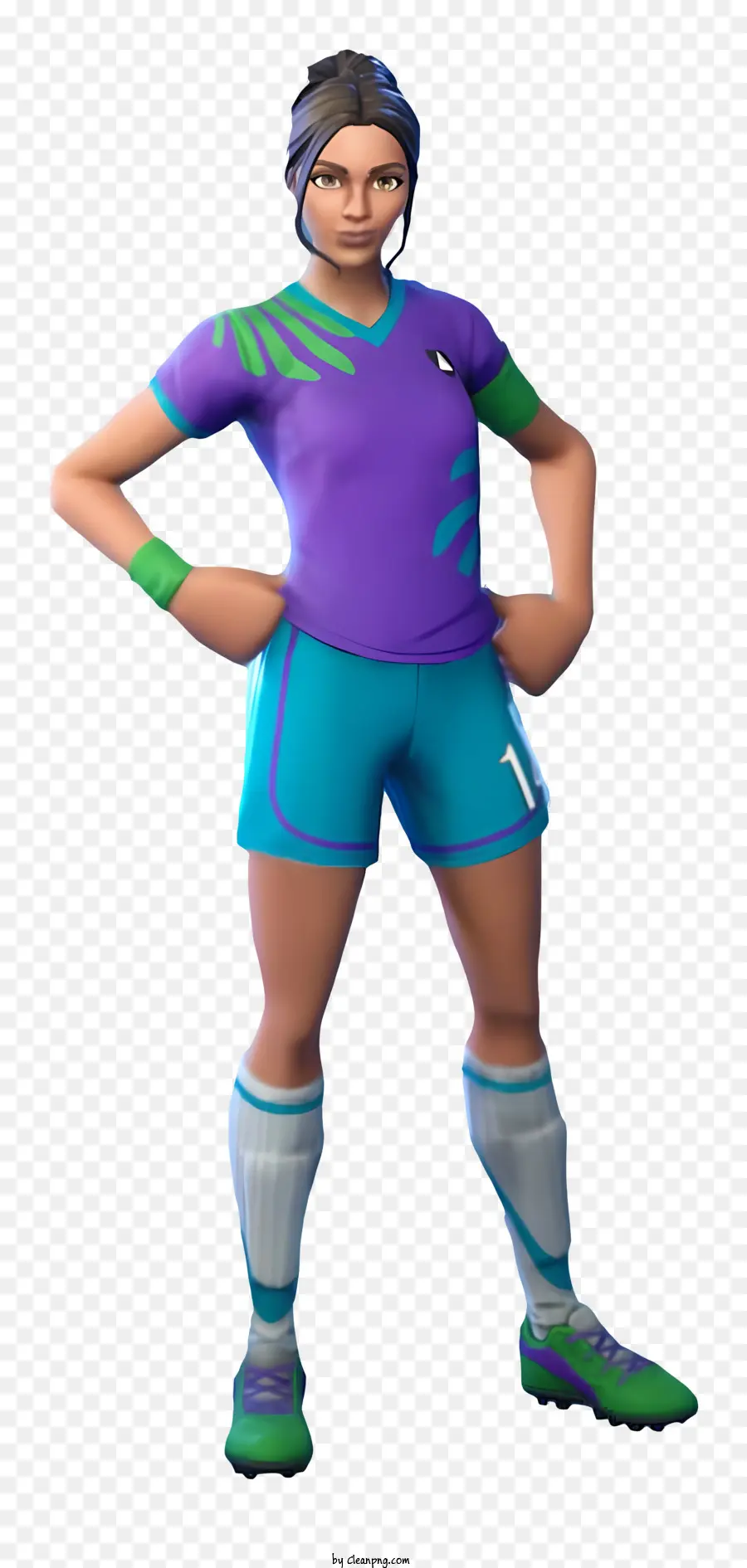 Skin De Football Fortnite，Footballeur PNG