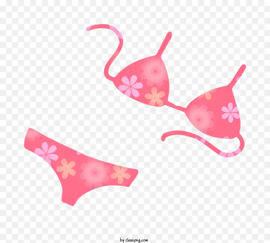 Bikini Rose，Design Floral PNG