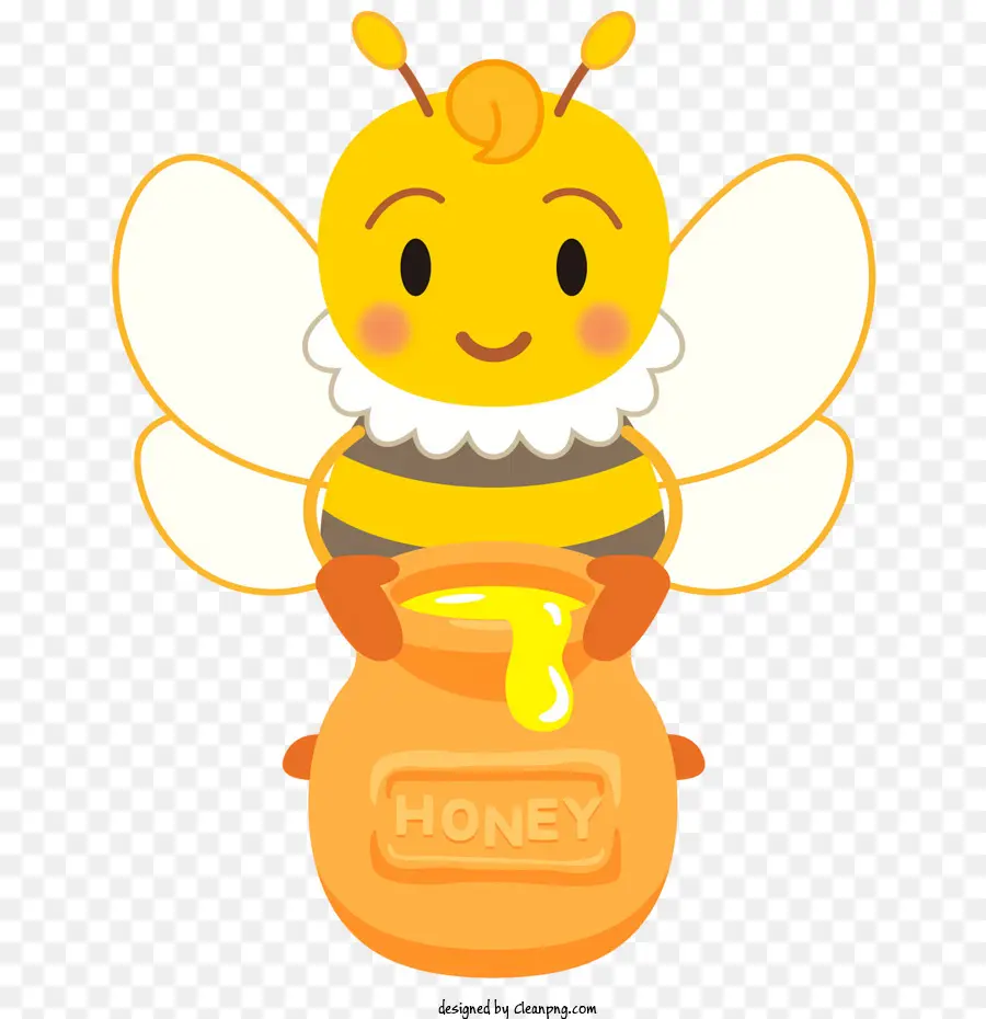 L'abeille à Miel，Dessin Animé De L'abeille PNG
