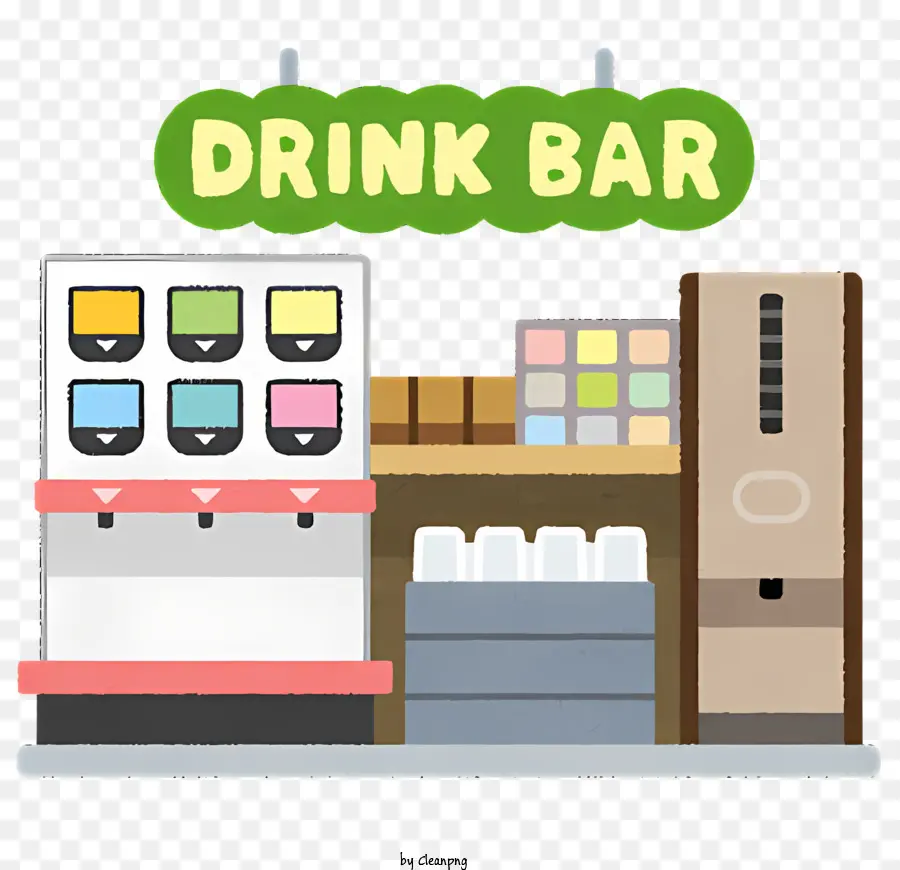 Bar，Distributeur De Boissons PNG