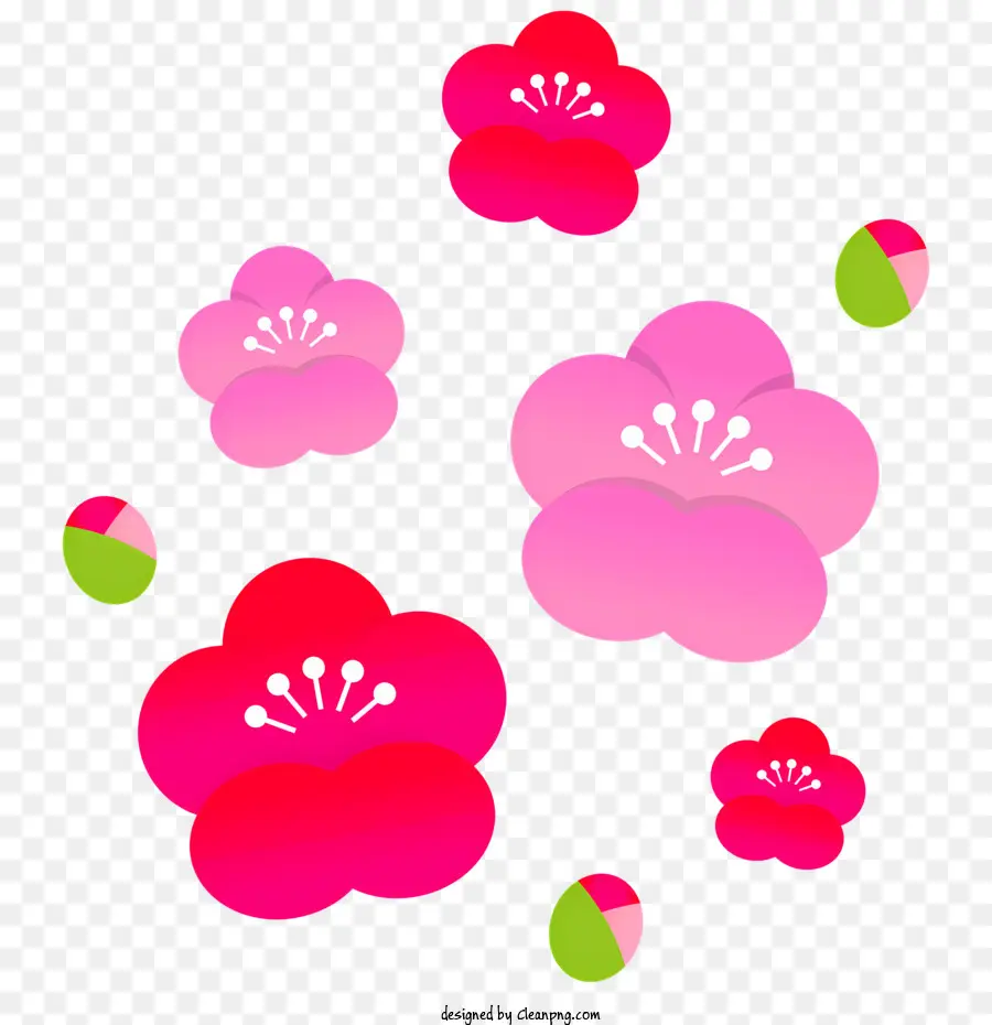 Fleurs，Fleurs De Cerisier PNG