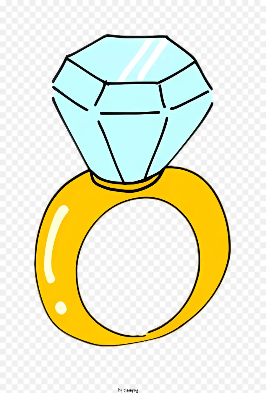Bague De Mariage，Bague En Diamant PNG