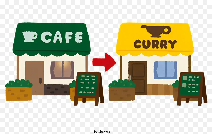 Café，Curry PNG