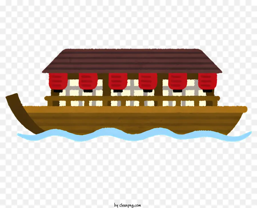 Navire，Maison En Bois PNG