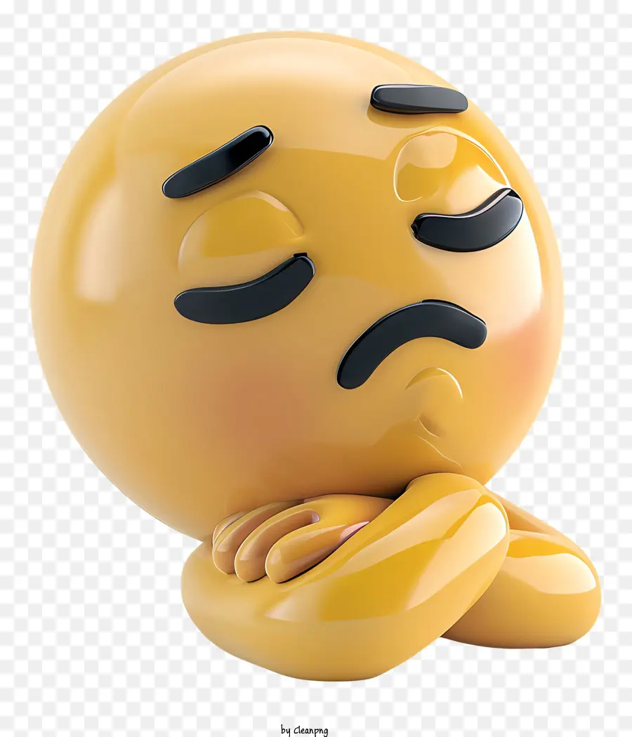 Stratégique，Emoji Endormi PNG