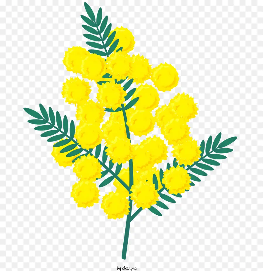 Fleur，Fleurs Jaunes PNG