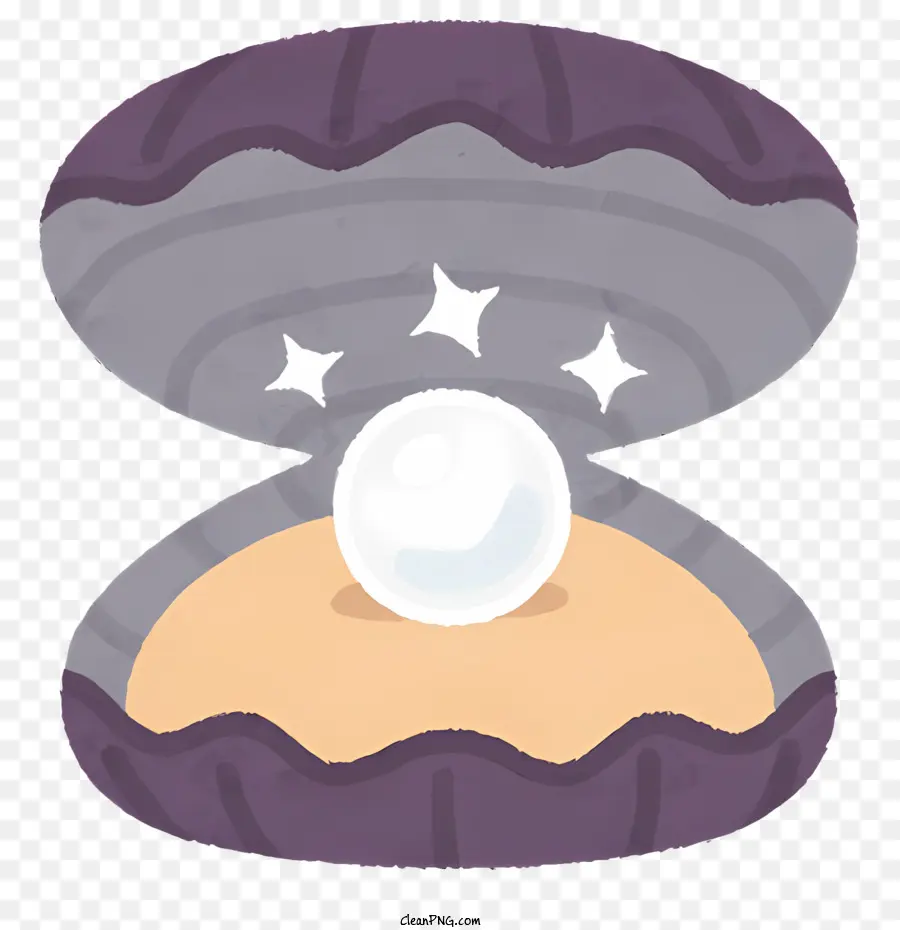Grande Coquille，Perle PNG