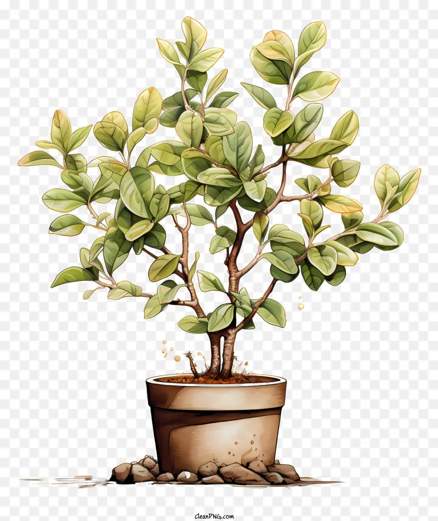 Plante De Café，Arbre De Jade PNG