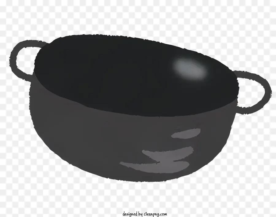 Pot，Noir PNG