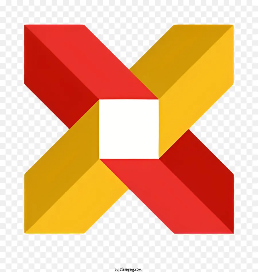 Logo X，Géométrique X PNG